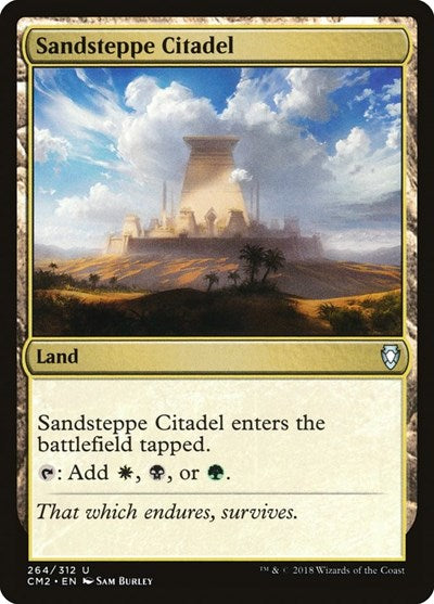 Sandsteppe Citadel (Commander Anthology Volume II) Light Play