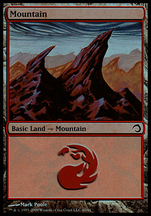 Mountain (Premium Deck Series: Slivers) Near Mint Foil
