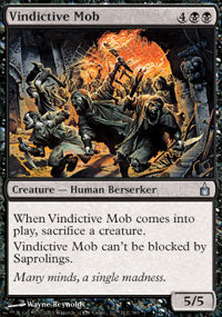 Vindictive Mob (Ravnica) Medium Play Foil