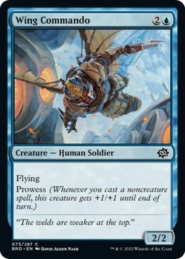 Wing Commando (The Brothers' War) Light Play Foil