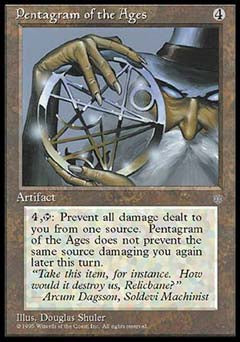 Pentagram of the Ages (Ice Age) Near Mint