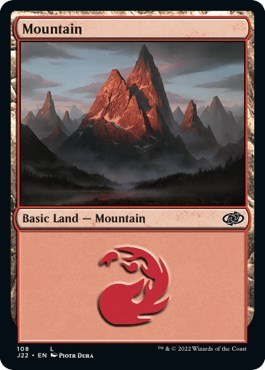Mountain (108) (Jumpstart 2022) Medium Play