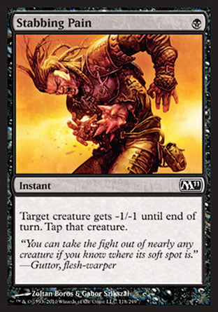 Stabbing Pain (Magic 2011 Core Set) Medium Play