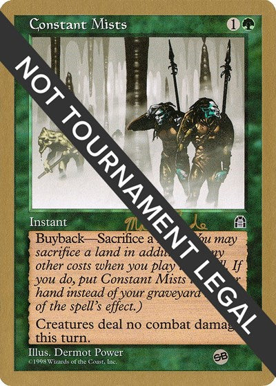 Constant Mists - 1999 Matt Linde (STH) (SB) (World Championship Decks) Light Play