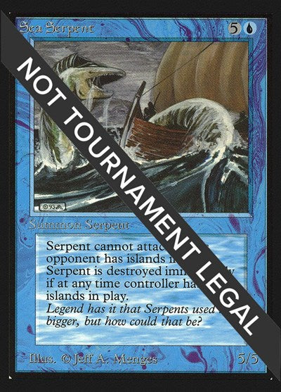 Sea Serpent (IE) (International Edition) Near Mint