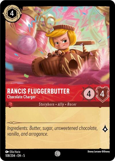 Rancis Fluggerbutter - Chocolate Charger (Shimmering Skies) Near Mint