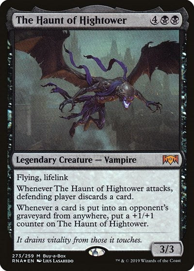 The Haunt of Hightower (Promos: Buy-A-Box) Medium Play Foil
