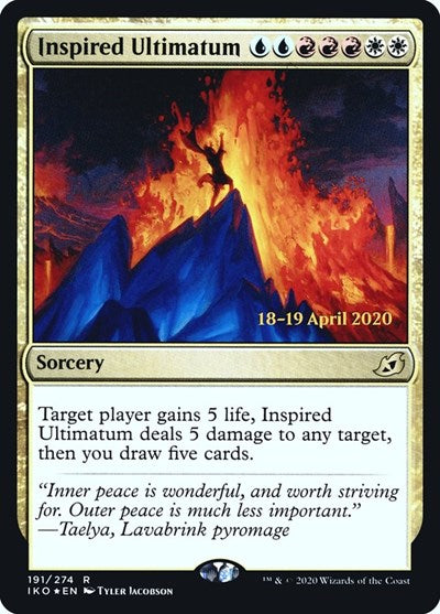 Inspired Ultimatum (Promos: Prerelease Cards) Near Mint Foil