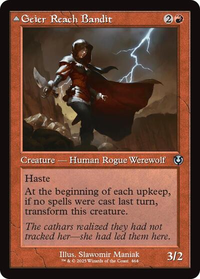 Geier Reach Bandit (Retro Frame) (Innistrad Remastered) Light Play Foil