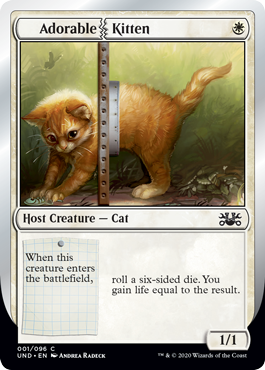 Adorable Kitten (Unsanctioned) Near Mint