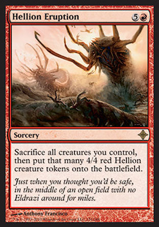 Hellion Eruption (Rise of the Eldrazi) Medium Play Foil