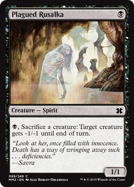Plagued Rusalka (Modern Masters 2015) Light Play Foil