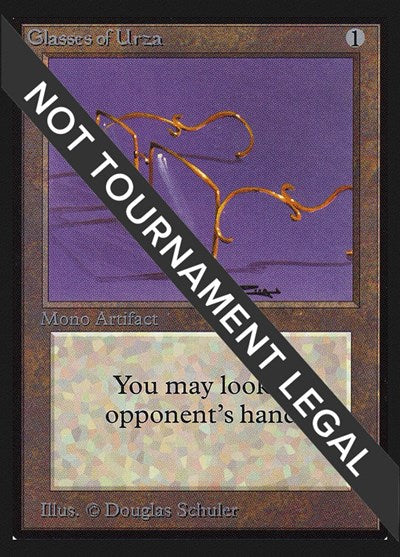Glasses of Urza (IE) (International Edition) Near Mint