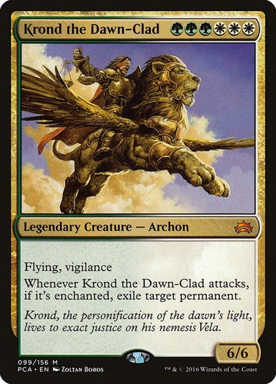Krond the Dawn-Clad (Planechase Anthology) Near Mint
