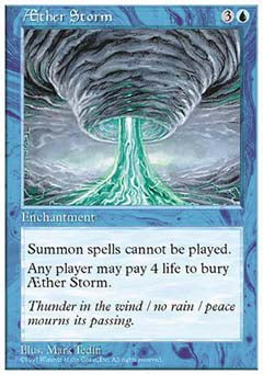 Aether Storm (5th Edition) Light Play