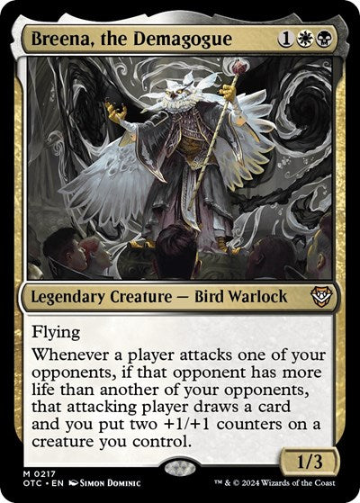 Breena, the Demagogue (Commander: Outlaws of Thunder Junction) Near Mint