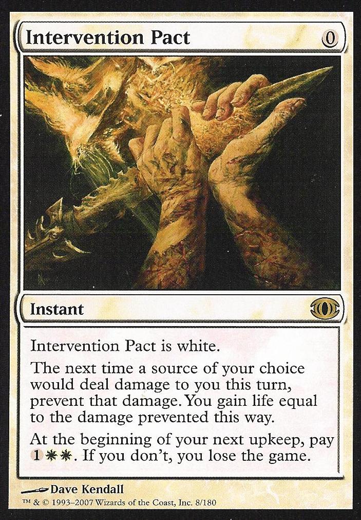 Intervention Pact (Futuresight) Heavy Play