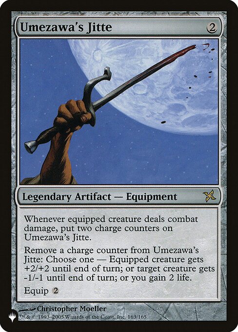 Umezawa's Jitte (The List) Medium Play