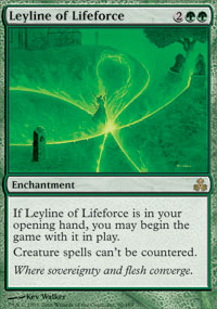 Leyline of Lifeforce (Guildpact) Light Play