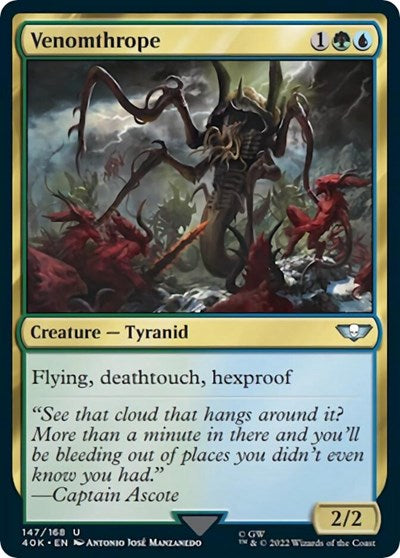 Venomthrope (Surge Foil) (Universes Beyond: Warhammer 40K) Light Play Foil