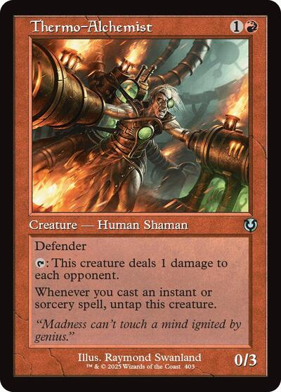 Thermo-Alchemist (Retro Frame) (Innistrad Remastered) Near Mint Foil