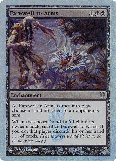 Farewell to Arms (Alternate Foil) (Unhinged) Near Mint Foil