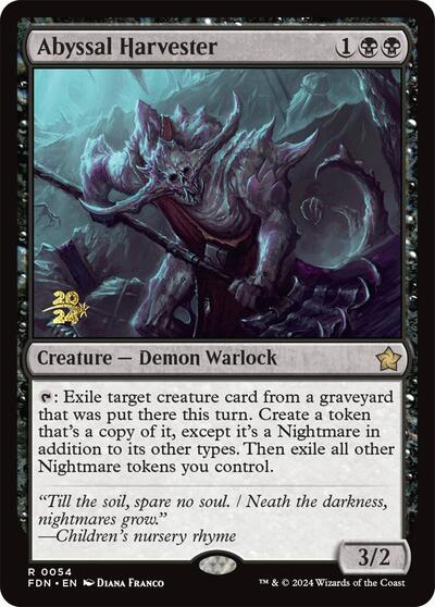 Abyssal Harvester (Promos: Prerelease Cards) Near Mint Foil