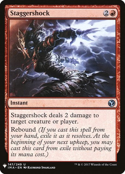 Staggershock (Mystery Booster) Medium Play