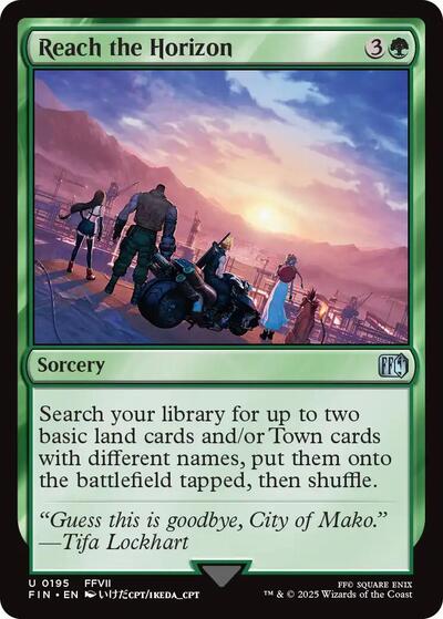 Reach the Horizon (Universes Beyond: FINAL FANTASY) Near Mint Foil