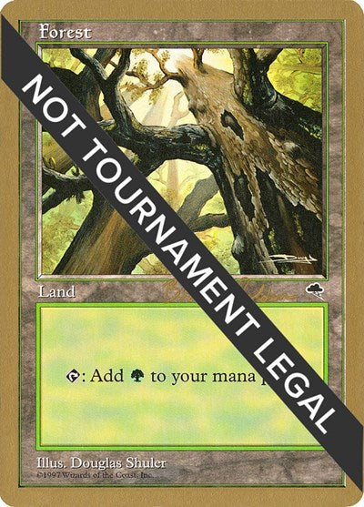 Forest (Skyward) - 1998 Brian Selden (TMP) (World Championship Decks) Medium Play