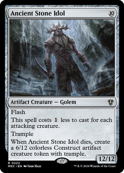 Ancient Stone Idol (Commander: Murders at Karlov Manor) Light Play