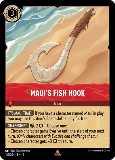 Maui's Fish Hook (Into the Inklands) Near Mint Cold Foil