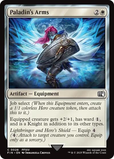 Paladin's Arms (Universes Beyond: FINAL FANTASY) Near Mint
