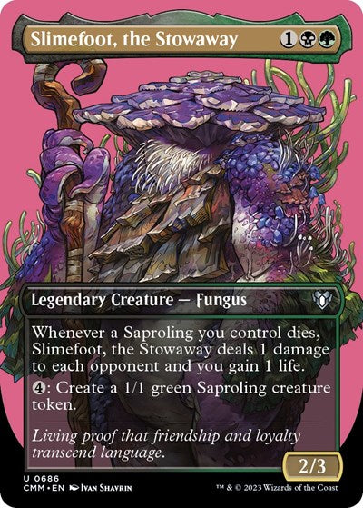 Slimefoot  the Stowaway  Borderless|0|0|0.00