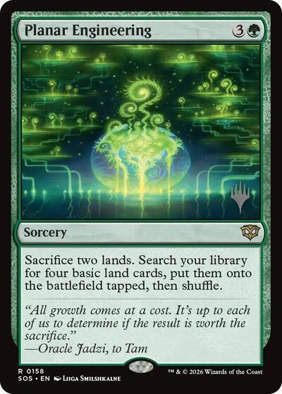 Planar Engineering (Promo Pack: Secrets of Strixhaven) Near Mint Foil