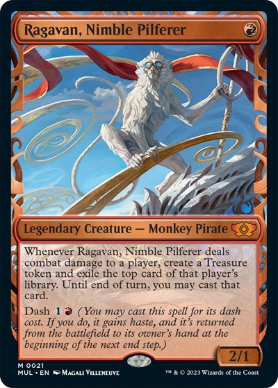 Ragavan, Nimble Pilferer (March of the Machine: Multiverse Legends) Near Mint Foil
