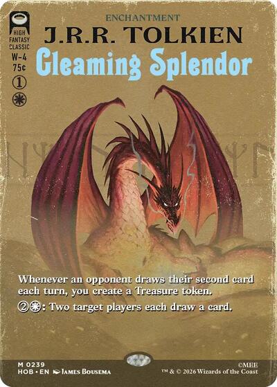 Gleaming Splendor (Borderless) (The Hobbit) Near Mint
