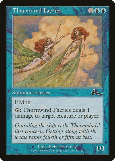 Thornwind Faeries (Urza's Legacy) Medium Play