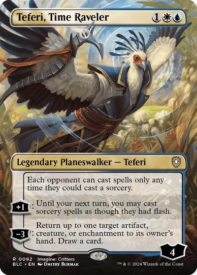 Teferi  Time Raveler  Borderless|0|0|0.00