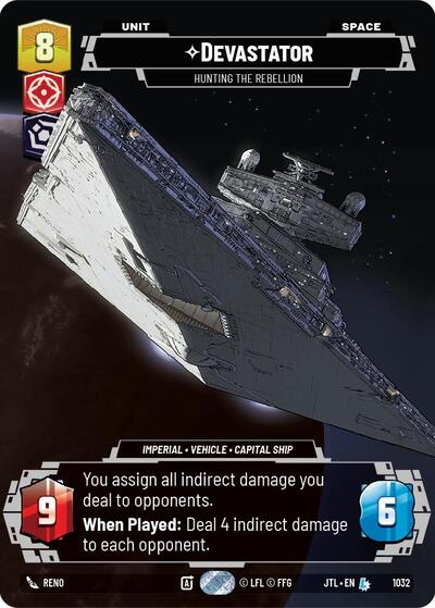 Devastator Hunting the Rebellion (Prestige) (Jump to Lightspeed) Near Mint