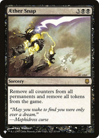 Aether Snap (The List) Near Mint