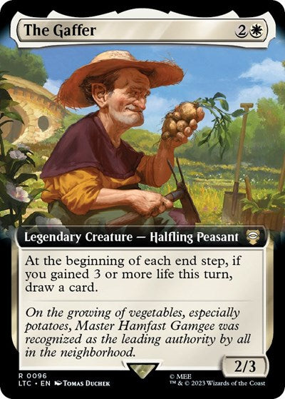 The Gaffer (Extended Art) (Commander: The Lord of the Rings: Tales of Middle-earth) Near Mint