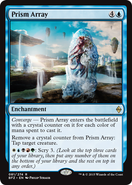Prism Array (Battle for Zendikar) Light Play