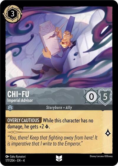 Chi-Fu - Imperial Advisor (Ursula's Return) Near Mint Cold Foil