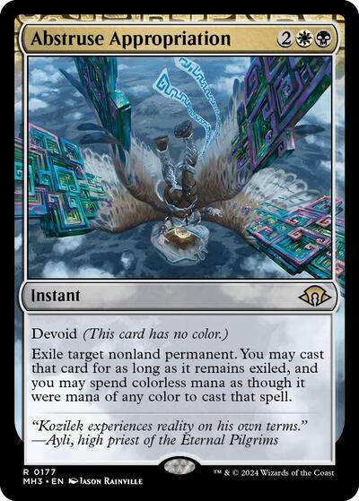 Abstruse Appropriation (Modern Horizons 3) Light Play Foil