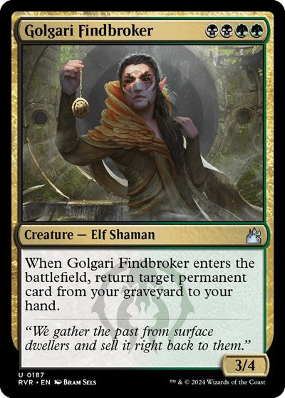 Golgari Findbroker (Ravnica Remastered) Near Mint