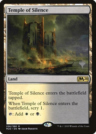 Temple of Silence (Promo Pack: Core Set 2020) Light Play
