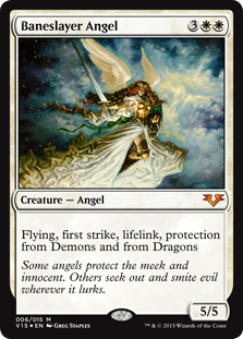 Baneslayer Angel (From the Vault: Angels) Medium Play Foil