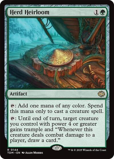 Herd Heirloom (Tarkir: Dragonstorm) Near Mint Foil