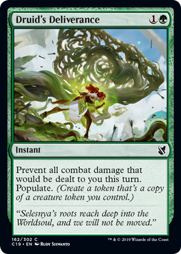 Druid's Deliverance (Commander 2019) Near Mint